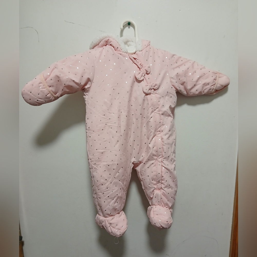 Carter's Pink Starry Kids Footie